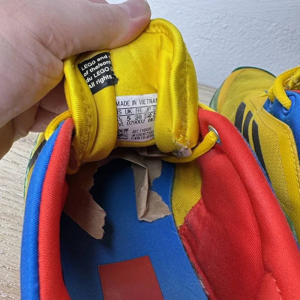Adidas‎ Lego Collaboration Limited Edition UltraBoost Color Block Mens Size 5.5